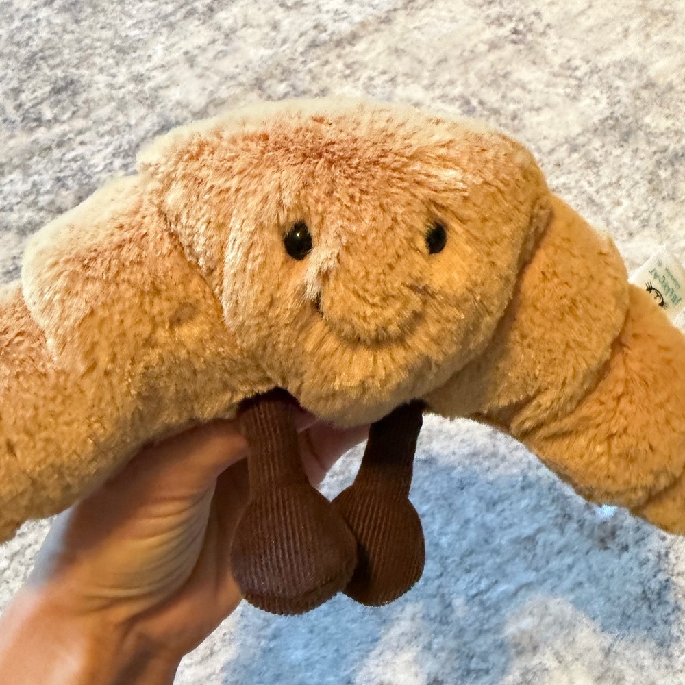 Jellycat Brown Croissant Plush
